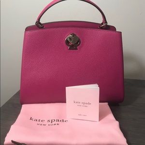 Kate Spade Romy Berry Blitz satchel